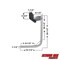 Extreme Max Extreme Max 3005.3837 Single Post Horizontal Bunk Guide-On System -18" Post 3005.3837 - alternate 3